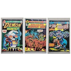 ATLAS COMICS 1975 Comic Books Bundle